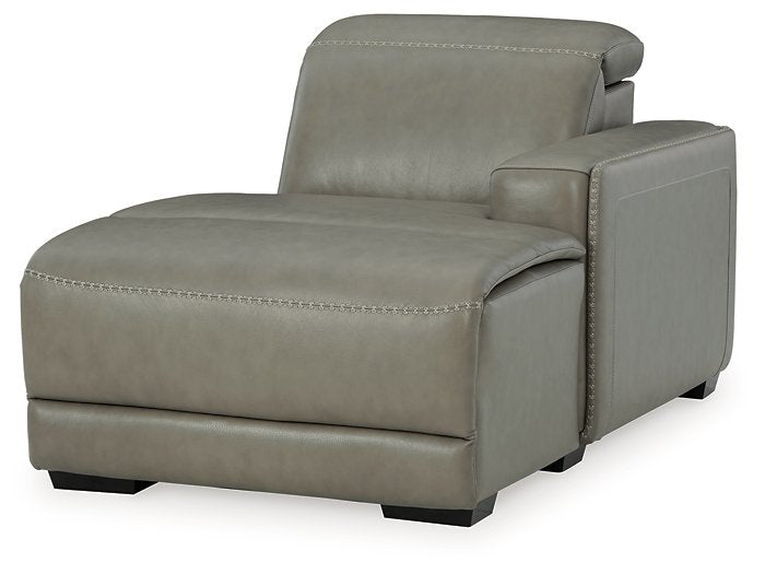 Correze Power Reclining Sectional with Chaise - Half Price Furniture