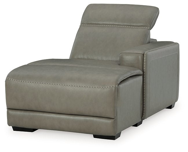 Correze Power Reclining Sectional with Chaise - Half Price Furniture