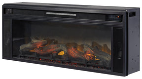 Montillan 84" TV Stand with Electric Fireplace - Half Price Furniture