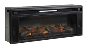 Foyland 83" TV Stand with Electric Fireplace - Half Price Furniture