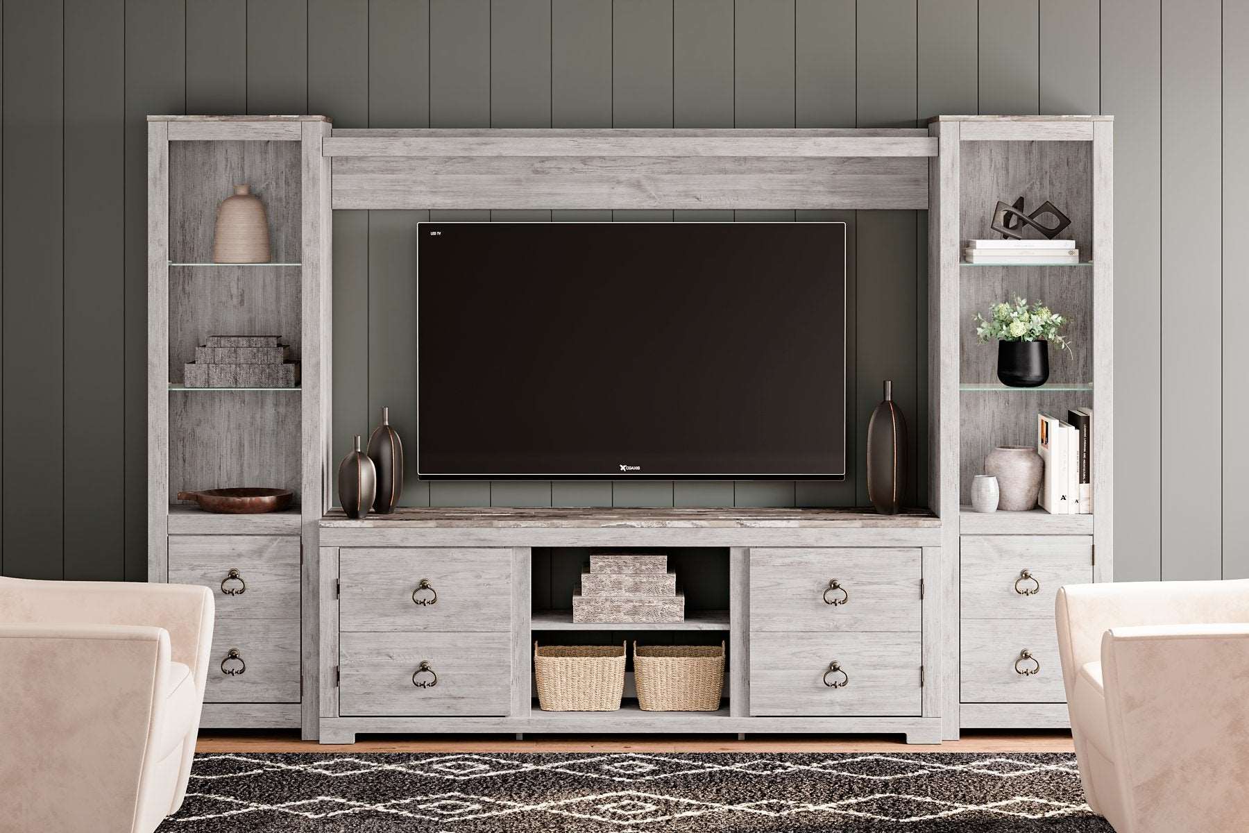 Willowton 4-Piece Entertainment Center - Half Price Furniture