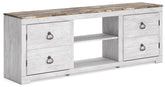 Willowton 72" TV Stand Half Price Furniture