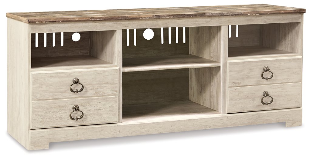 Willowton 64" TV Stand Half Price Furniture