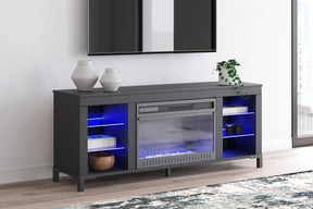 Cayberry 60" TV Stand with Electric Fireplace - Half Price Furniture