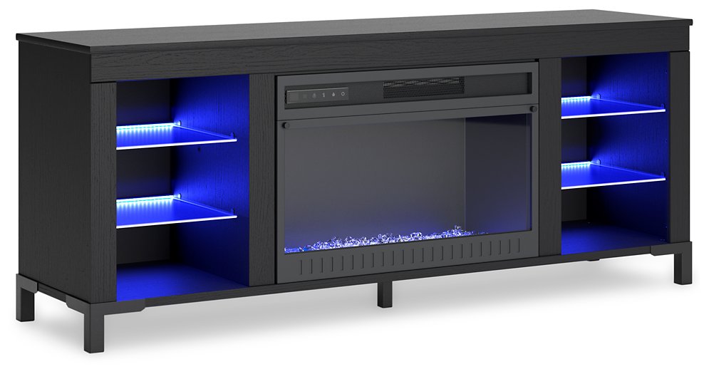 Cayberry 60" TV Stand with Electric Fireplace - Half Price Furniture