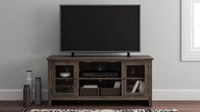 Arlenbry 60" TV Stand with Electric Fireplace - Half Price Furniture