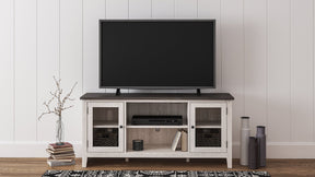 Dorrinson 60" TV Stand with Electric Fireplace - Half Price Furniture