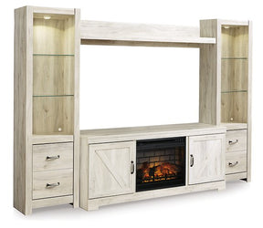 Bellaby 4-Piece Entertainment Center with Electric Fireplace - Half Price Furniture