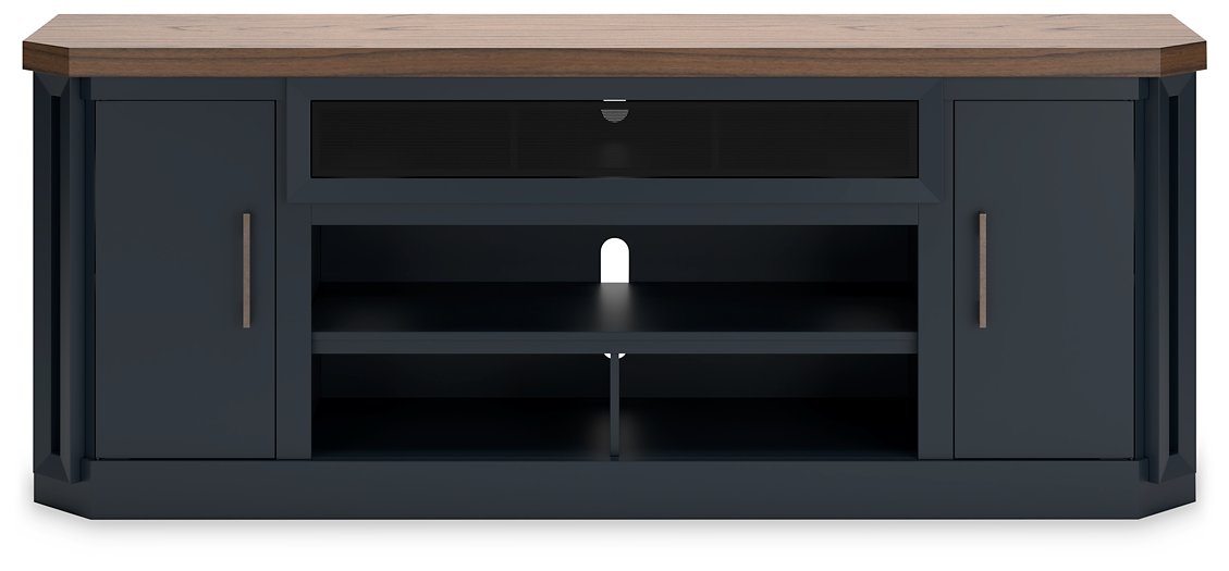 Landocken 83" TV Stand with Electric Fireplace - Half Price Furniture