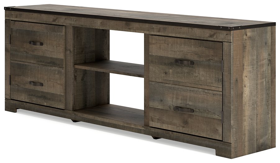 Trinell 72" TV Stand with Electric Fireplace - Half Price Furniture