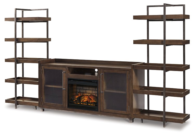 Starmore 3-Piece Wall Unit with Electric Fireplace - Half Price Furniture