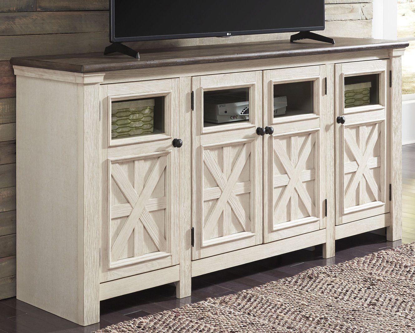 Bolanburg 74" TV Stand - Half Price Furniture