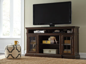 Roddinton 72" TV Stand with Electric Fireplace - Half Price Furniture