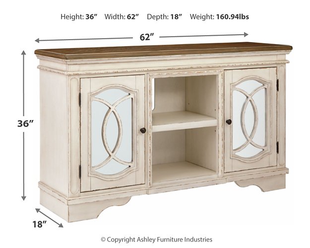 Realyn 62" TV Stand - Half Price Furniture