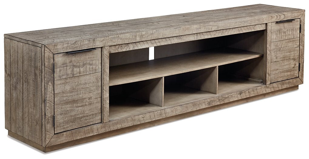 Krystanza TV Stand with Electric Fireplace - Half Price Furniture