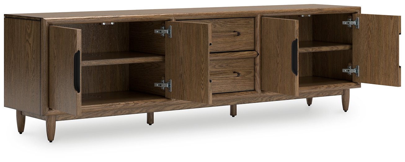 Roanhowe 85" TV Stand - Half Price Furniture