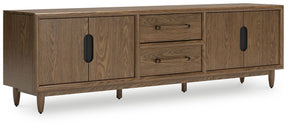 Roanhowe 85" TV Stand Half Price Furniture