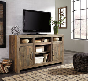 Sommerford 62" TV Stand with Electric Fireplace - Half Price Furniture