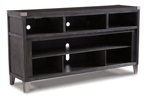 Todoe 65" TV Stand with Electric Fireplace - Half Price Furniture