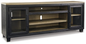 Foyland 83" TV Stand with Electric Fireplace - Half Price Furniture